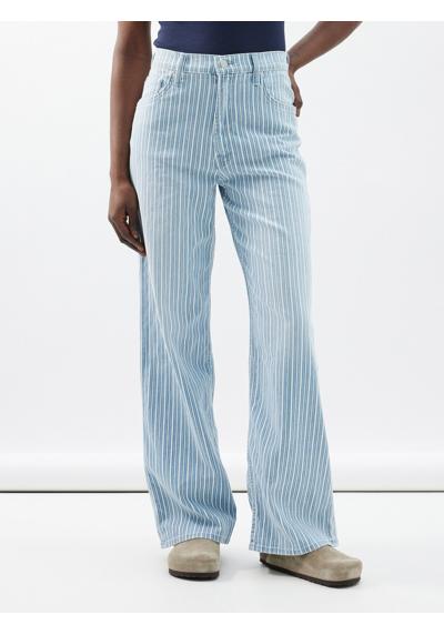 широкие джинсы Spinner в полоску