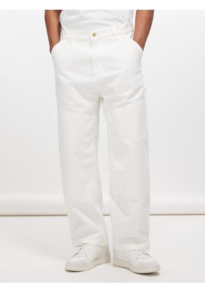 Прямые брюки Marshall из парусины с широкими вставками