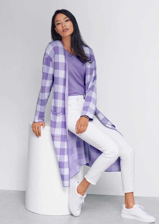 белый / лаванда