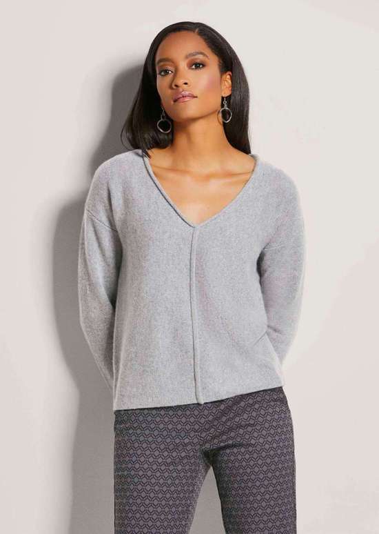 каменно-серый / цвет белой шерсти / меланжевый