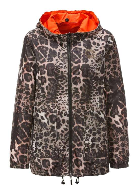 Спортивная двусторонняя куртка с капюшоном.