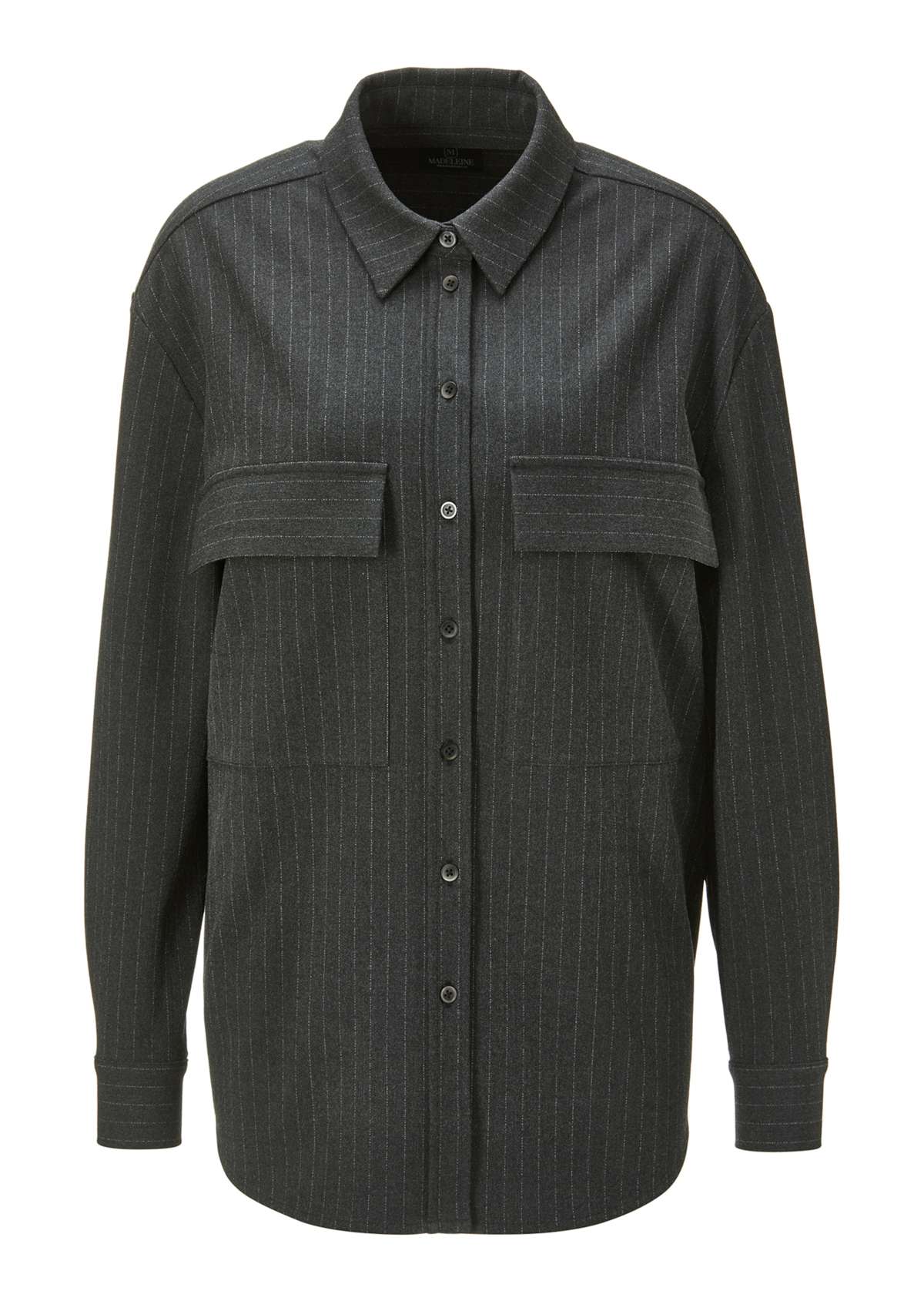 Куртка-рубашка из цепкой эластичной ткани.