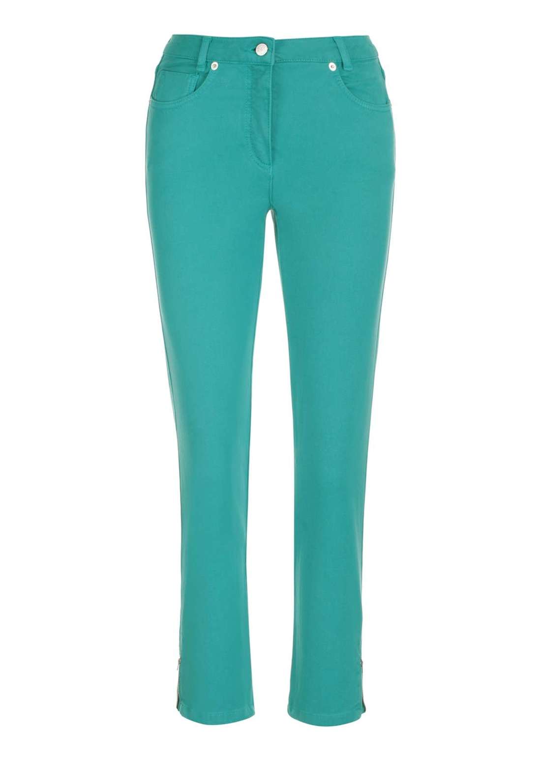 Джинсы скинни длиной 7/8.