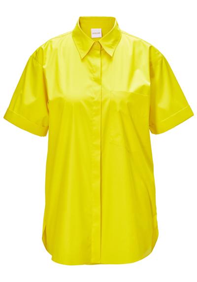 Хлопковая блузка с короткими рукавами