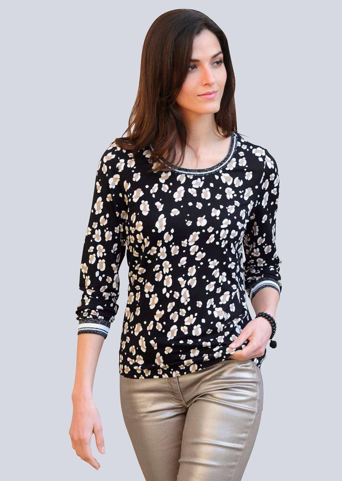 Рубашка эксклюзивного дизайна от Alba Moda.