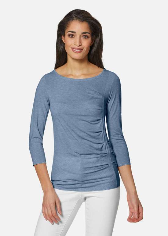 синий серый / меланжевый