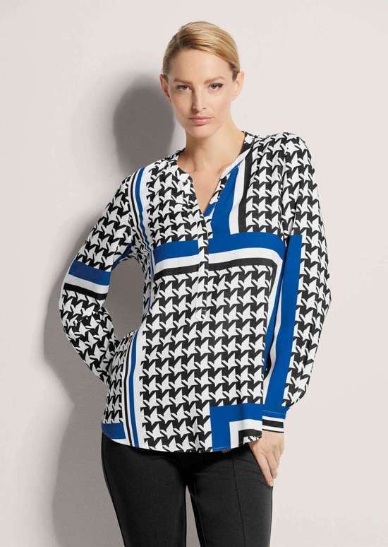 черный / белый / синий яркий - синий