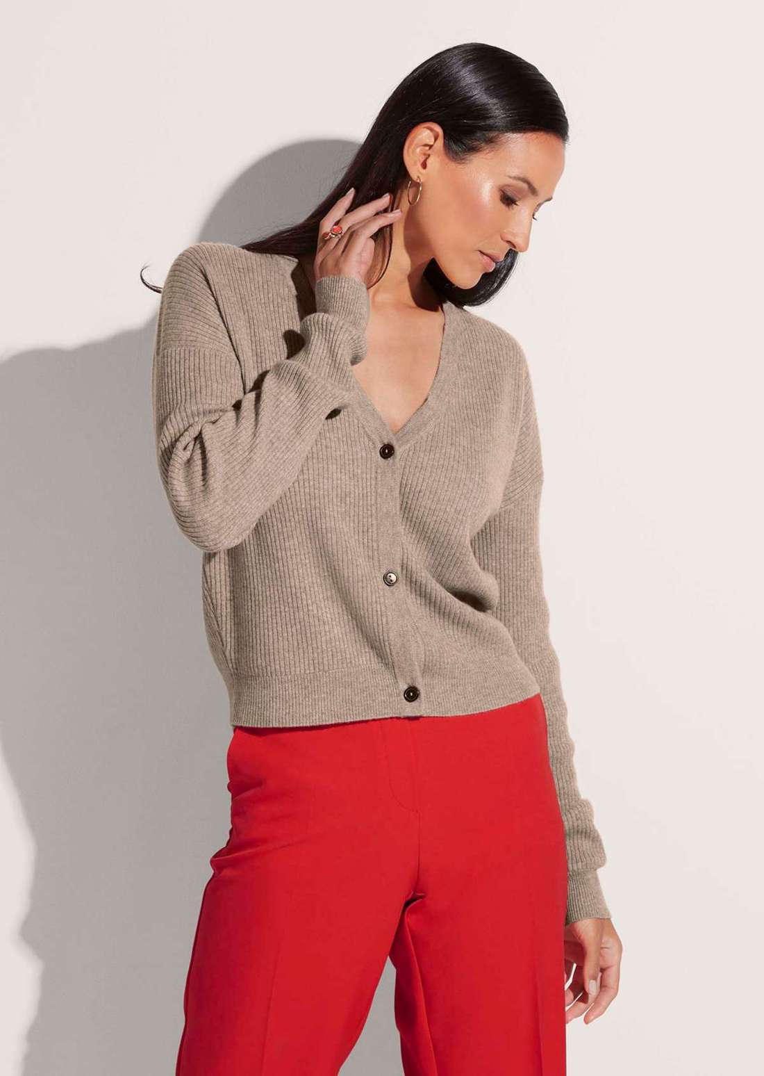 Кардиган с кашемиром