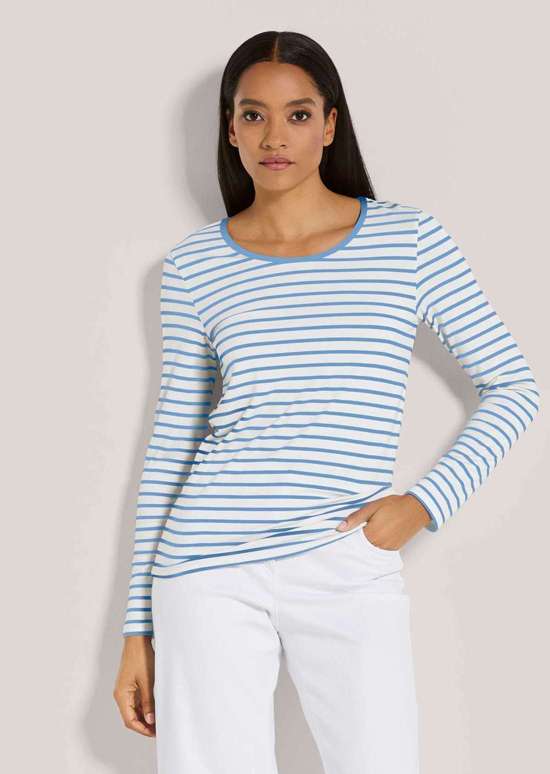 синий / белый