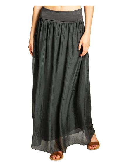 Юбка плиссе RO025 элегантная легкая женская летняя юбка с шелковым наполнением