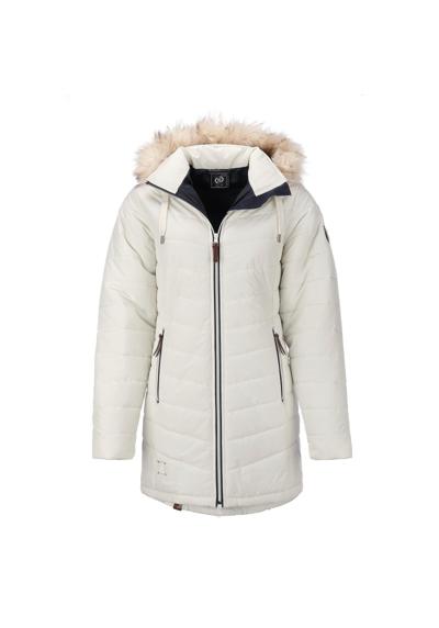 Стеганое пальто женское зимнее, куртка стеганая куртка Гетеборг со съемным капюшоном