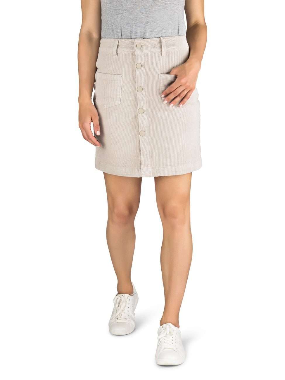 Юбка-трапеция женская мини вельветовая юбка DFAlina короткая юбка-трапеция на стрейче