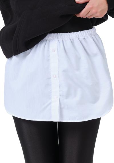 Нижняя юбка женская блузка, удлиненная по низу юбки (1 шт.) с эластичным поясом