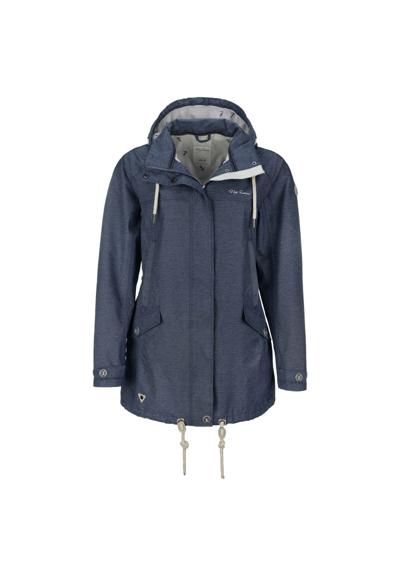 Функциональное пальто женский дождевик Bansin - функциональная куртка-дождевик непромокаемая