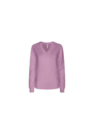Длинный свитер фиолетовый (1 шт.)