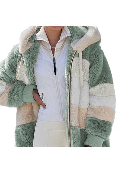 Короткое пальто, женское пальто, куртка с капюшоном, зимняя куртка, модный теплый пуловер с капюшоном (1 шт.)