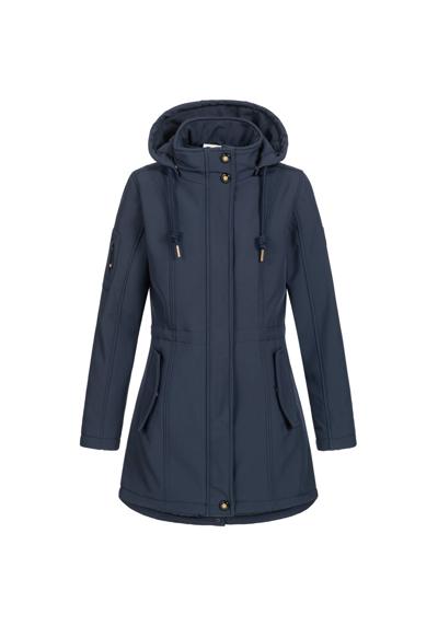Пальто из софтшелла SKY PEAK WOMEN также доступно в больших размерах.