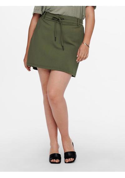 Летняя юбка мини-юбка-стрейч короткая юбка больших размеров CARGOLDTRASH 4885 зеленого цвета