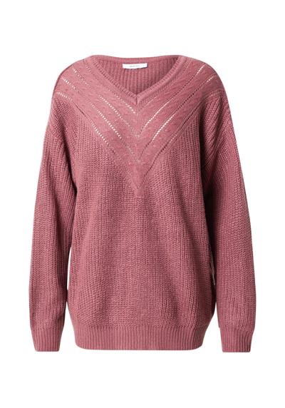 Вязаный свитер (1 шт.) ажурным узором