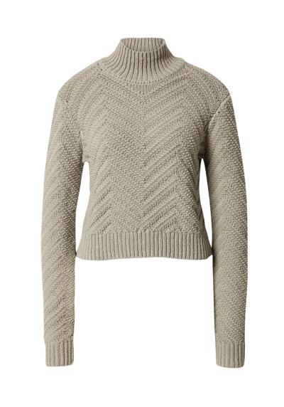Вязаный свитер Ханна (1 шт.) однотонный/без деталей