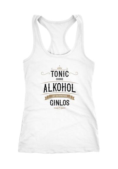 Tanktop Women`s Tanktop Tonic без спирта - это как-то Ginlos Racerback ®