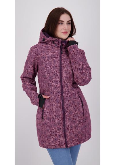 Пальто из софтшелла KEELE PEAK II WOMEN также доступно в больших размерах.