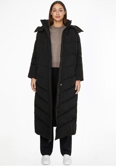 Длинное пальто MODERN PADDED MAXI COAT с диагональной стежкой