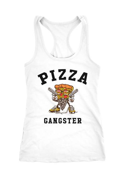 Майка женская безрукавка Pizza Gangster Racerback ®