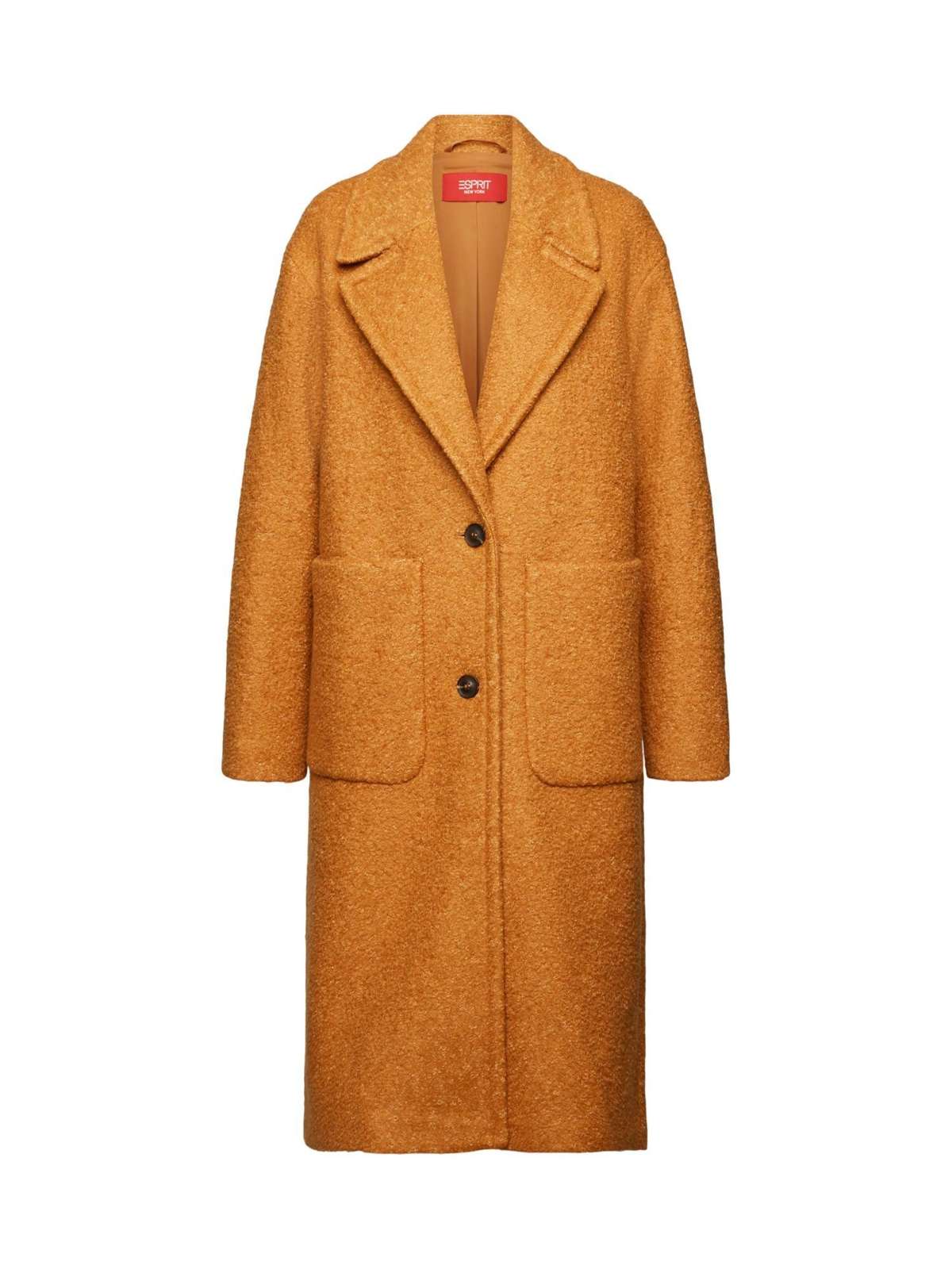 Шерстяное пальто Пальто из смесовой шерсти с рюшами.