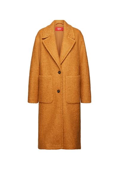 Шерстяное пальто Пальто из смесовой шерсти с рюшами.