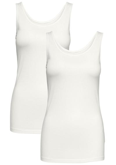 Рубашка-майка, набор из 2 базовых рубашек без рукавов JDYAVA (2 шт.) 4762 белого цвета-4