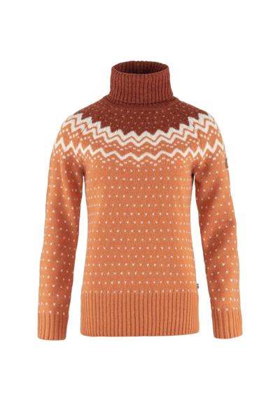Флисовый пуловер W Ovik Вязаный женский свитер с высоким воротником