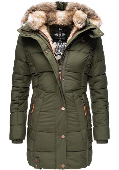 Зимнее пальто любимая куртка стильное зимнее стеганое пальто с капюшоном из искусственного меха