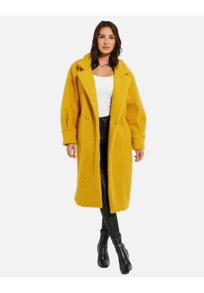 Шерстяное пальто THB Деловое пальто Sunflower