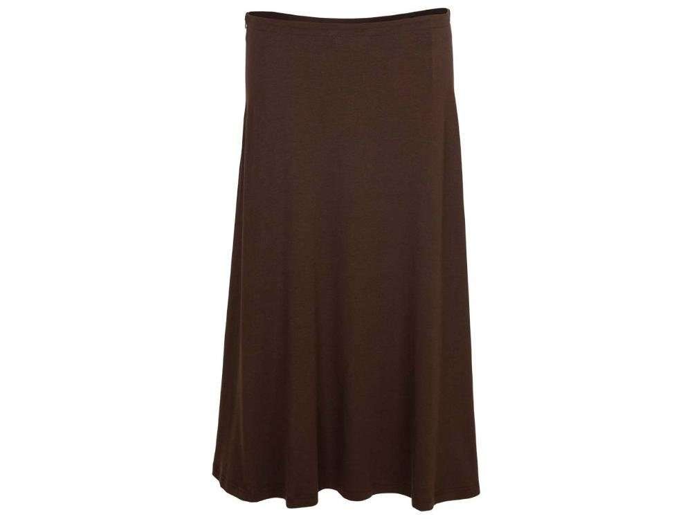 Летняя юбка органическая женская юбка миди `Roseline` А-силуэта