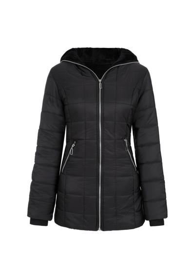 Зимнее пальто женское теплое пальто с капюшоном зимняя парка шерстяное пальто классическое пальто