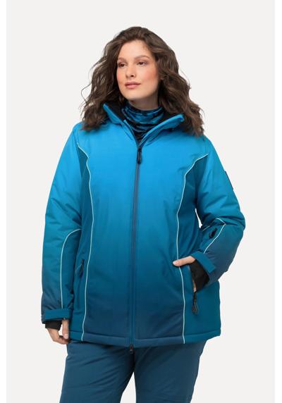 Функциональная куртка, куртка с градиентом цвета, водонепроницаемая