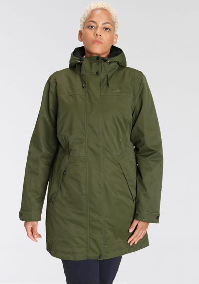 Функциональная куртка 3-в-1, двойное пальто для женщин, доступны размеры до 58 размера.