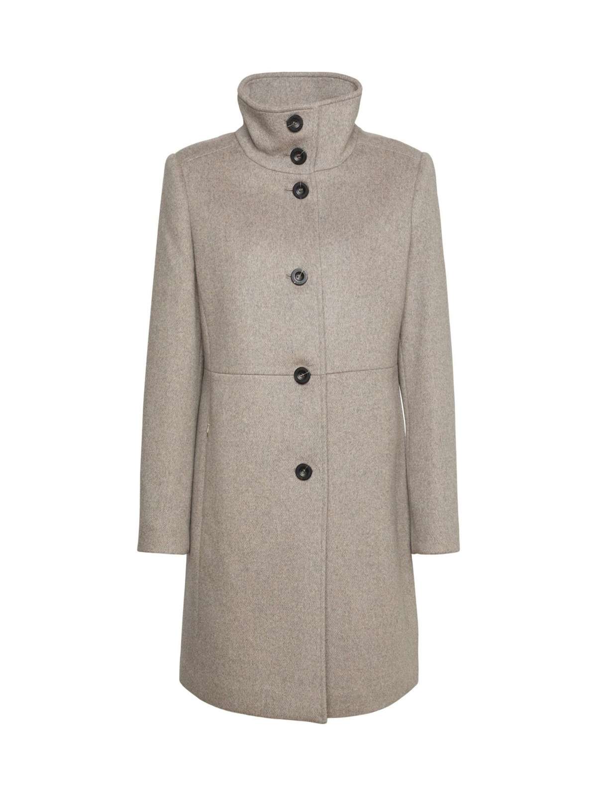 Шерстяное пальто Пальто из мягкой начесанной шерсти.