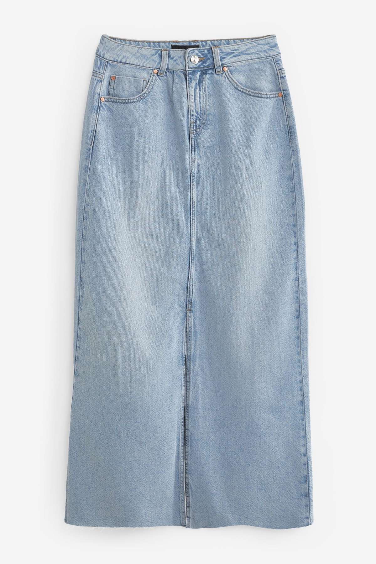Джинсовая юбка джинсовая юбка-макси (1 шт.)