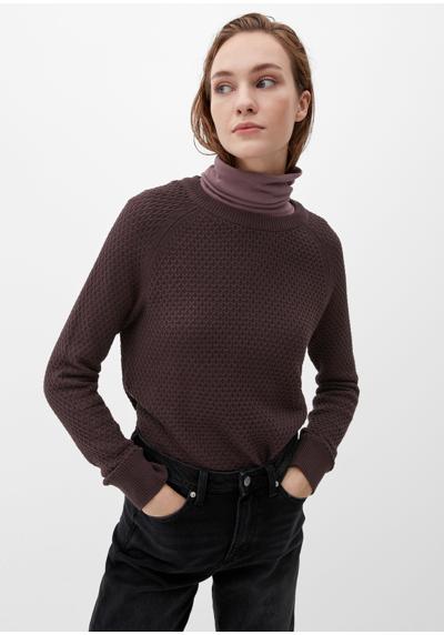 Вязаный свитер Вязаный свитер со структурой узора