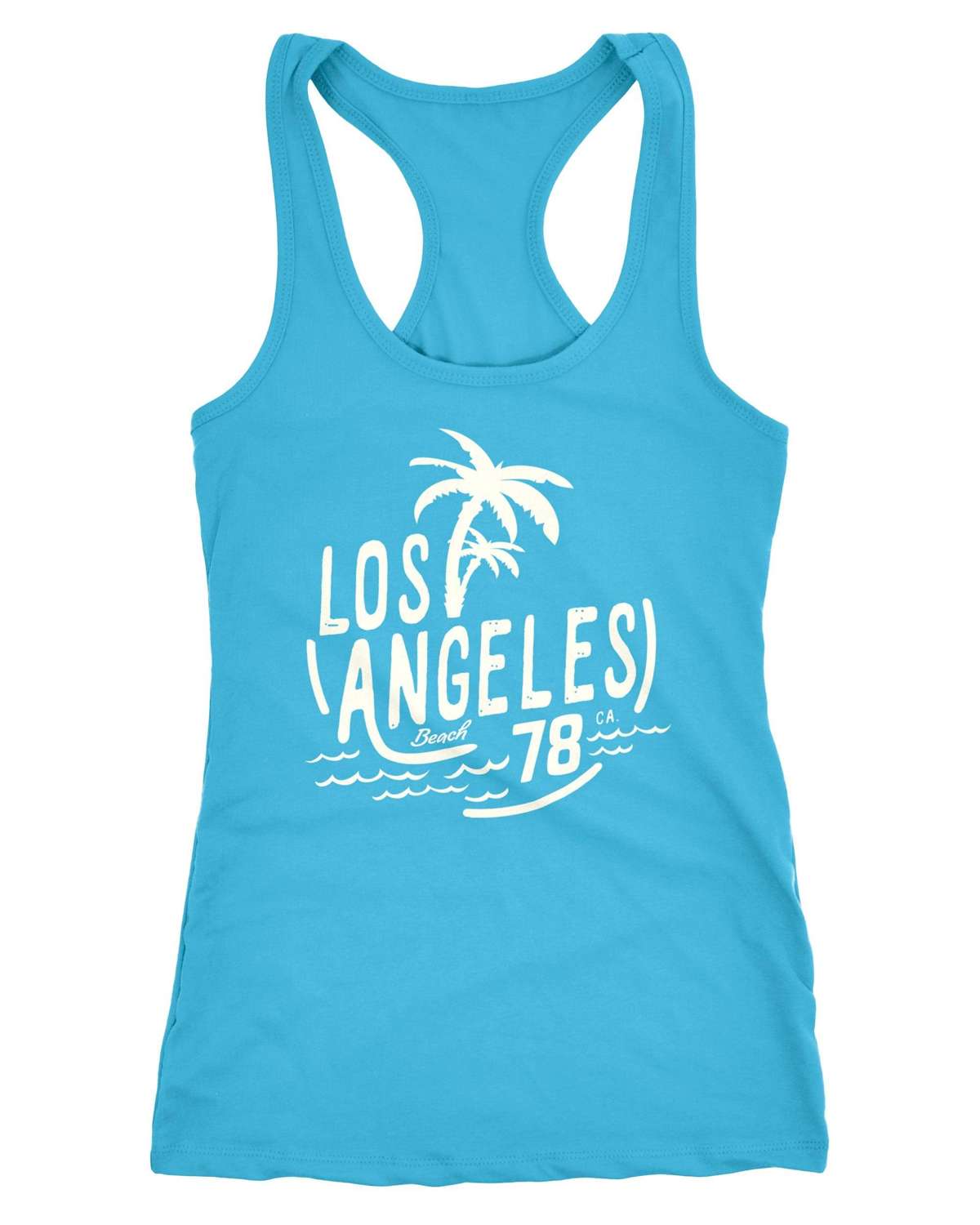 Майка женская майка-рубашка Los Angeles Beach Surf с принтом Racerback ®