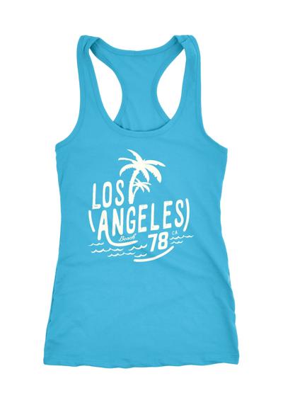 Майка женская майка-рубашка Los Angeles Beach Surf с принтом Racerback ®