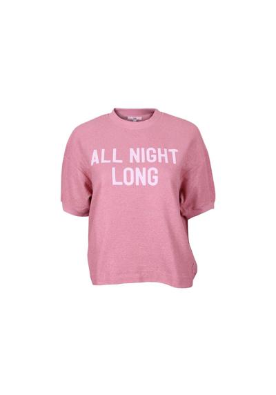 Lee® Sweater Lee All Night Long Sweater с короткими рукавами женский свитшот пуловер розовый