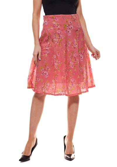 Летняя юбка-юбка приталенная женская мини-юбка в цветочный узор летняя юбка розовая
