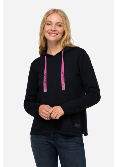 Шерстяной свитер с капюшоном