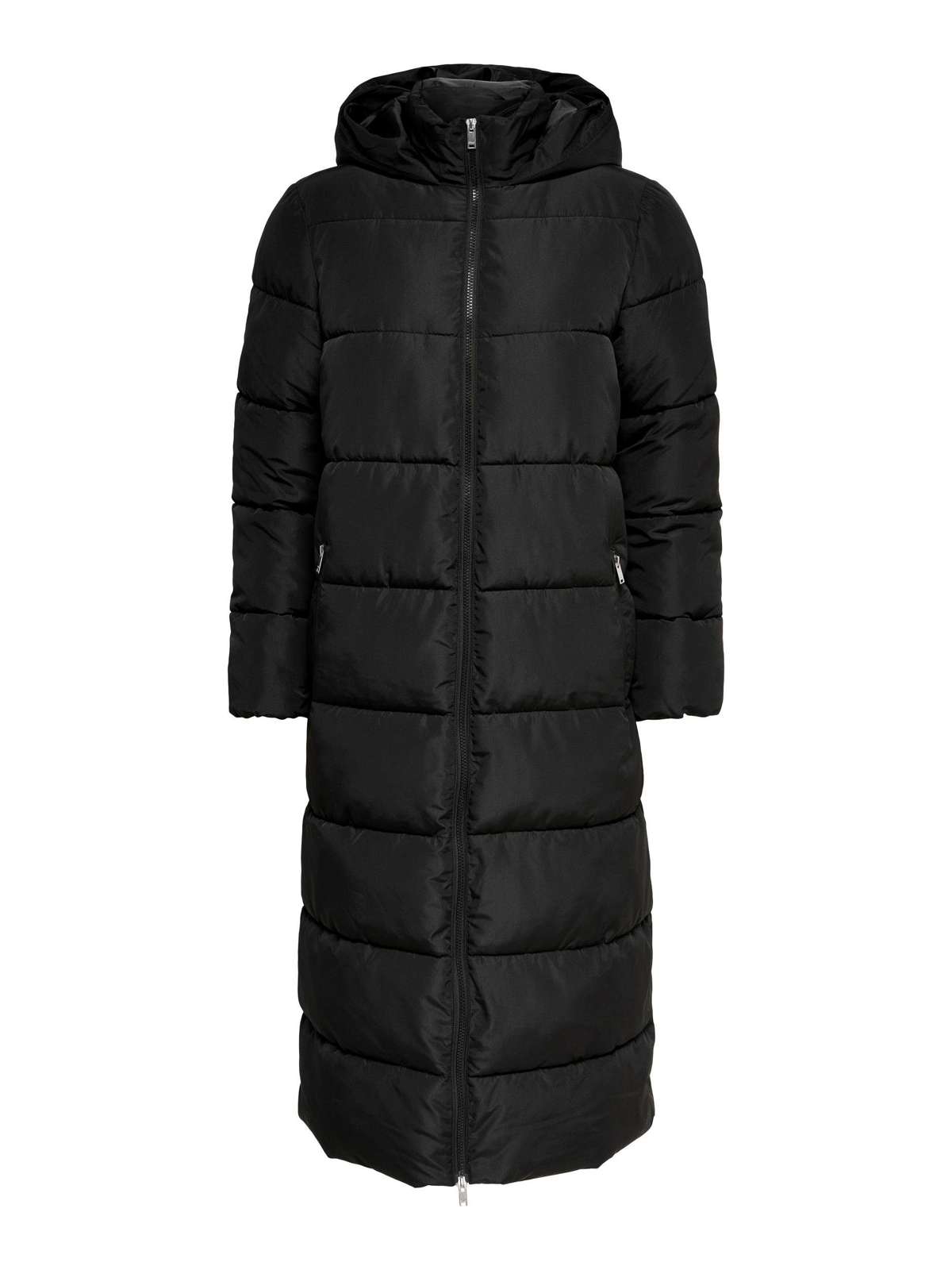 Стеганое пальто ONLANNA X LONG HOOD PUFFER COAT OTW