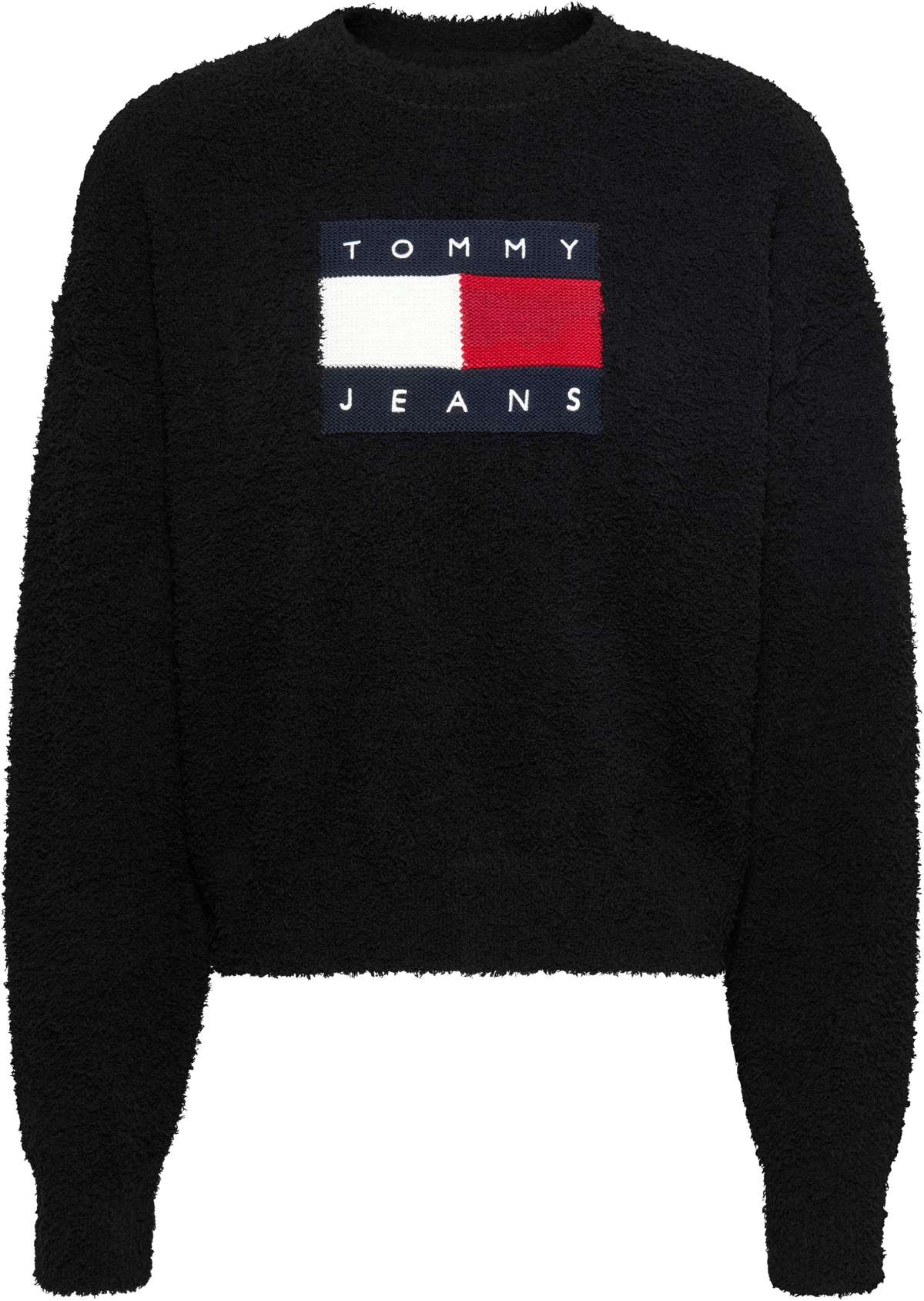 Вязаный свитер TJW CENTER FLAG SWEATER EXT с круглым вырезом