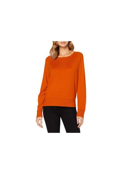Длинный свитер оранжевый стандартного кроя (1 шт.)
