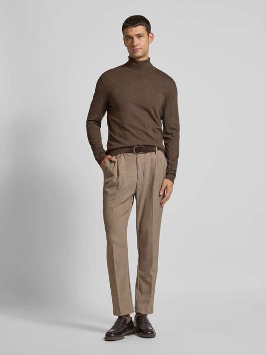 темно-коричневый-меланжевый